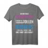 Ich bin die Schwester eines verdammt tollen Bruders T-Shirt - Lustiges Geschenk für Weihnachten und Geburtstage