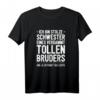 Lustiges Schwester Bruder Geburtstag & Weihnachtsgeschenk T-Shirt – Originelle Geschenkidee für Schwester, Tochter, Nichte & Enkelin, Last Minute verfügbar