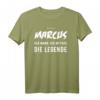 Marcus T-Shirt - Lustige Geschenkidee mit Spruch 'Der Mann. Der Mythos. Die Legende.' für Geburtstag und Weihnachten