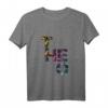 Theo - Cooler Jungs Name mit bunten Dinos T-Shirt - Perfekte Geschenkidee für Dino-Fans, Geburtstage & Weihnachten