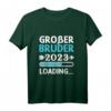 Kinder Großer Bruder 2023 Loading T-Shirt – Geschenk für den großen Bruder, Geburt Outfit & Willkommensgeschenk für werdende Brüder