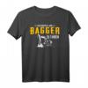 Geboren Um Bagger Zu Fahren Baggerfahrer Baustelle Geschenk T-Shirt - Lustiges Motiv für Baggerliebhaber, Bauarbeiter & Kinder