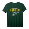 Geboren Um Bagger Zu Fahren Baggerfahrer Baustelle Geschenk T-Shirt - Lustiges Motiv für Baggerliebhaber, Bauarbeiter & Kinder
