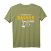 Geboren Um Bagger Zu Fahren Baggerfahrer Baustelle Geschenk T-Shirt - Lustiges Motiv für Baggerliebhaber, Bauarbeiter & Kinder