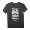Großer Bruder 2021 T-Shirt - Aufleveln zum Bruder Geschenk für Gamer & Zocker, Perfekt für werdende große Brüder