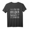 Ich bin stolzer Bruder einer rockigen und coolen Schwester T-Shirt – Perfektes Geschenk zum Geburtstag, Weihnachten, Ostern & mehr