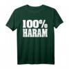 100% Haram - Vallah Haram Habibi Bruder T-Shirt mit lustigem arabischem Spruch – Trendiges Geschenk für Ghetto Brüder & Moslem Freunde