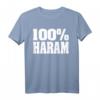 100% Haram - Vallah Haram Habibi Bruder T-Shirt mit lustigem arabischem Spruch – Trendiges Geschenk für Ghetto Brüder & Moslem Freunde