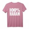 100% Haram - Vallah Haram Habibi Bruder T-Shirt mit lustigem arabischem Spruch – Trendiges Geschenk für Ghetto Brüder & Moslem Freunde