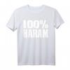 100% Haram - Vallah Haram Habibi Bruder T-Shirt mit lustigem arabischem Spruch – Trendiges Geschenk für Ghetto Brüder & Moslem Freunde