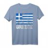 Griechische Griechenland-Flagge Stolz Familien T-Shirt - Für Männer, Frauen, Kinder & Freunde als Souvenir, Geschenk oder Supporter-Artikel