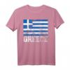 Griechische Griechenland-Flagge Stolz Familien T-Shirt - Für Männer, Frauen, Kinder & Freunde als Souvenir, Geschenk oder Supporter-Artikel