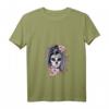 Damen La Calavera Catrina Halloween Candy Sugar Skull T-Shirt mit V-Ausschnitt – Gruselige Gothic Mode für Mädchen & Frauen, Perfekt für Halloween
