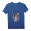 Damen La Calavera Catrina Halloween Candy Sugar Skull T-Shirt mit V-Ausschnitt – Gruselige Gothic Mode für Mädchen & Frauen, Perfekt für Halloween