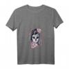 Damen La Calavera Catrina Halloween Candy Sugar Skull T-Shirt mit V-Ausschnitt – Gruselige Gothic Mode für Mädchen & Frauen, Perfekt für Halloween