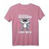 Lustiges Waschbär T-Shirt - Tierfreund Geschenk für Naturschützer, Motto Partys & Weihnachten, Geburtstag oder Ostern