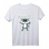 Lustiges Waschbär T-Shirt - Tierfreund Geschenk für Naturschützer, Motto Partys & Weihnachten, Geburtstag oder Ostern