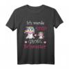 Kinder Einhorn Herz Geschenk Mädchen - Ich werde Große Schwester 2020 T-Shirt, perfektes Geschenk zur Geburt und für werdende große Schwestern