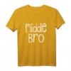 Mittlere Bro Bruder Passendes Geschwister Familie T-Shirt – Perfekt für Familienfotos, Feiern & Geburtstagsankündigungen