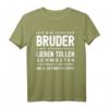Ich bin stolzer Bruder Schwester Geburtstag Lustig Geschenk T-Shirt – Humorvolles Familiengeschenk für Geburtstag & Weihnachten