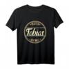 Bester Tobias der Welt - Personalisiertes Tobias T-Shirt als Geschenkidee für Freunde, Familie und Fans