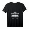Damen Sternzeichen T-Shirt Mein Sternzeichen Kein Bock - Lustiges Astro Shirt mit V-Ausschnitt für Geburtstage, Weihnachten & Freizeit