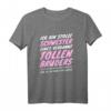 Lustiges Schwester Bruder Fun Spruch Geburtstag Geschenk T-Shirt – Originelles Last-Minute Geschenk für Schwester, Tochter oder Nichte zu Geburtstag oder Weihnachten