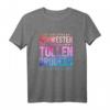 Lustiges Schwester Bruder Geburtstag Weihnachtsgeschenk T-Shirt – Witziges Geschenkidee für Schwester, Bruder, Tochter, Nichte oder Enkelin