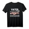 Papa und Sohn Partnerlook Vatertagsgeschenk - Lustiges T-Shirt für Vater und Kind mit Liebe & Humor