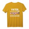 Papa und Sohn Partnerlook Vatertagsgeschenk - Lustiges T-Shirt für Vater und Kind mit Liebe & Humor