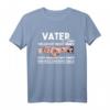 Papa und Sohn Partnerlook Vatertagsgeschenk - Lustiges T-Shirt für Vater und Kind mit Liebe & Humor