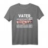 Papa und Sohn Partnerlook Vatertagsgeschenk - Lustiges T-Shirt für Vater und Kind mit Liebe & Humor