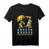 Kinder Großer Bruder 2024 Bagger Baustellen Geschwister Nachwuchs T-Shirt – Perfektes Geschenk zur Geburt & Geschwisterankündigung