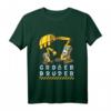 Kinder Großer Bruder 2024 Bagger Baustellen Geschwister Nachwuchs T-Shirt – Perfektes Geschenk zur Geburt & Geschwisterankündigung