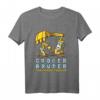 Kinder Großer Bruder 2024 Bagger Baustellen Geschwister Nachwuchs T-Shirt – Perfektes Geschenk zur Geburt & Geschwisterankündigung