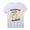 Ich Werde Ein Großer Bruder 2024 Löwe T-Shirt - Süße Babyverkündung für Papa, Großeltern & Familie