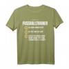 Lustiges Fußballtrainer Geschenk - Witziges Mannschaft Coach Shirt für Kollegen, Freunde und Familie