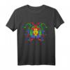 Buntes Linkshirn Rechtshirn Kunst Psychologie T-Shirt – Originelles Geschenk für Familie, Freunde & Liebhaber zu Weihnachten, Geburtstag & besonderen Anlässen