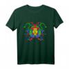 Buntes Linkshirn Rechtshirn Kunst Psychologie T-Shirt – Originelles Geschenk für Familie, Freunde & Liebhaber zu Weihnachten, Geburtstag & besonderen Anlässen