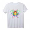 Buntes Linkshirn Rechtshirn Kunst Psychologie T-Shirt – Originelles Geschenk für Familie, Freunde & Liebhaber zu Weihnachten, Geburtstag & besonderen Anlässen