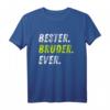 Bruderherz T-Shirt – Lustiges Partnerlook für den besten Bruder der Welt, perfekt als Geburtstags- oder Weihnachtsgeschenk