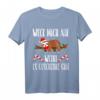 Weck Mich Auf Wenn Geschenke Gibt Faultier Weihnachten T-Shirt – Lustiges Weihnachtsoutfit für die ganze Familie & originelles Weihnachtsgeschenk