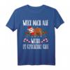 Weck Mich Auf Wenn Geschenke Gibt Faultier Weihnachten T-Shirt – Lustiges Weihnachtsoutfit für die ganze Familie & originelles Weihnachtsgeschenk