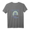 Kinder Ich werde Großer Bruder 2022 - Regenbogen Stern Jungen T-Shirt für die Ankündigung des Geschwister-Nachwuchses
