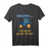 Kinder Schwangerschaft Geschenk - Großer Bruder Spruch T-Shirt mit Traktor Motiv für die Geschwisterankündigung und Geburtstagsgeschenk