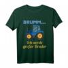Kinder Schwangerschaft Geschenk - Großer Bruder Spruch T-Shirt mit Traktor Motiv für die Geschwisterankündigung und Geburtstagsgeschenk