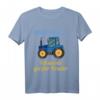 Kinder Schwangerschaft Geschenk - Großer Bruder Spruch T-Shirt mit Traktor Motiv für die Geschwisterankündigung und Geburtstagsgeschenk