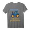Kinder Schwangerschaft Geschenk - Großer Bruder Spruch T-Shirt mit Traktor Motiv für die Geschwisterankündigung und Geburtstagsgeschenk