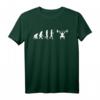 Bodybuilding Human Evolution Gewichtheber T-Shirt – Lustiges Fitness Geschenk für Sportler, Trainer & Kraftsportfans