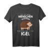 Mein Menschen Kostüm Bin ich ein Igel Halloween Outfit T-Shirt - Lustiges Tierkostüm für Kinder und Erwachsene, Geschenkidee